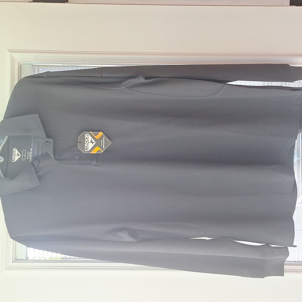 Men's long sleeve polo shirt
